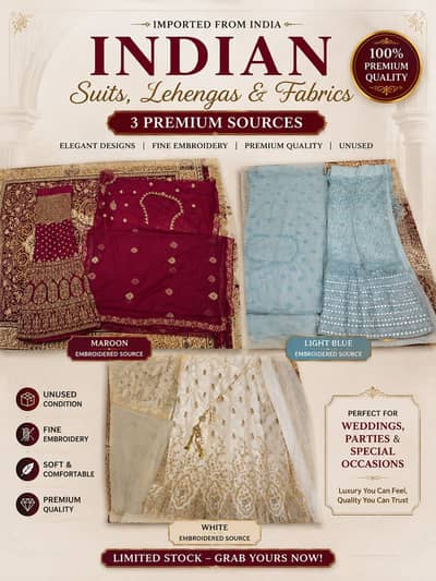Imported Indian Bridal & Party Dresses for Sale | Unused