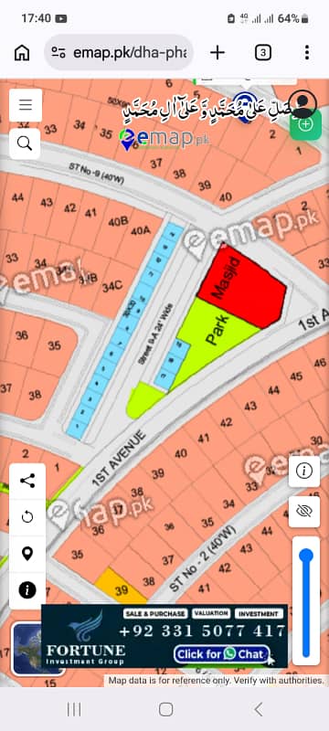 One Kanal plot in Sector D DHA Phase RAWALPINDI