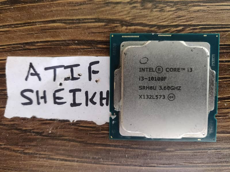 Intel i3 10100f - chip only 0