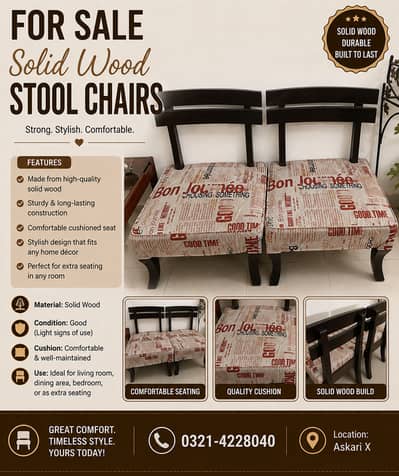 Wooden Chairs for sale