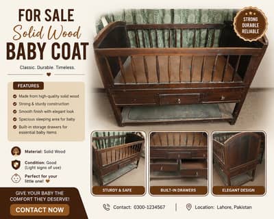 Wooden Baby Coat for Sale
