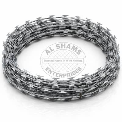 Razor Wire Fence, Crimped Mesh, Welded Mesh & Hesco Bags, Jali