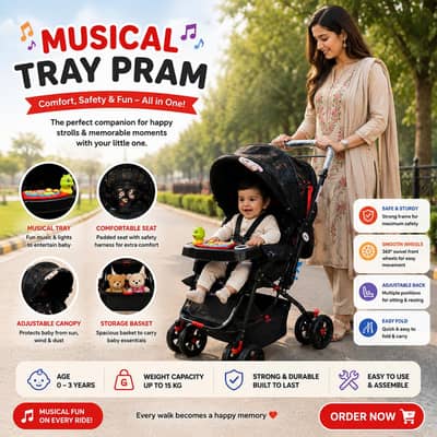 Baby Pram | Stoller| Carry cot|Baby Walkers |