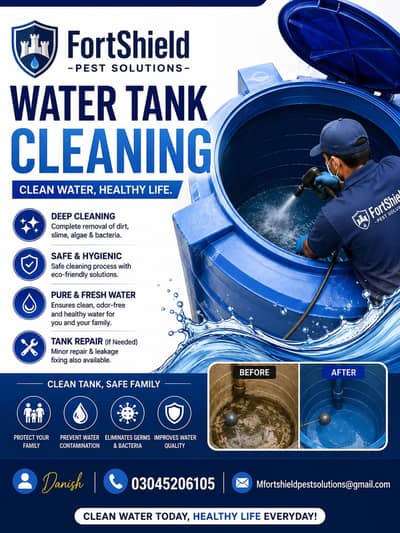 Water Tank Cleaning Services |Professional  Safe & Hygienic Cleaning