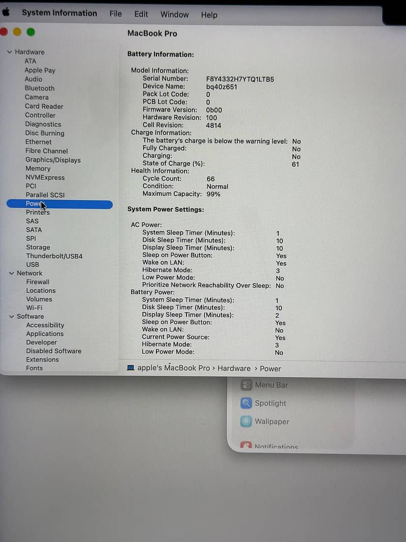 MacBook pro m3 6