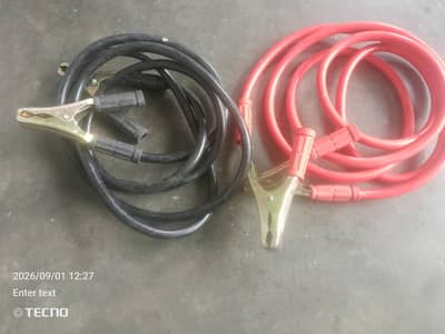 CAR BETTERY JUMPER CABLES