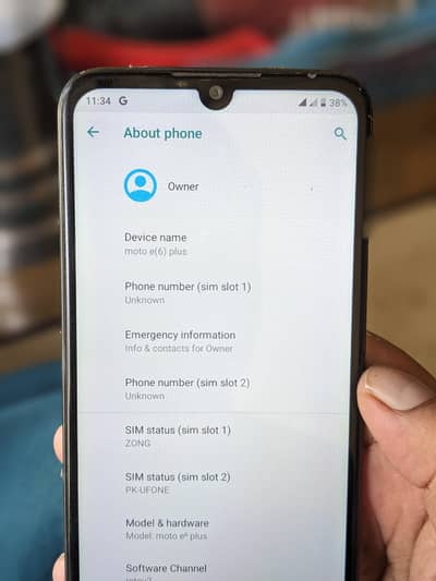 Motorola Moto E6 Plus