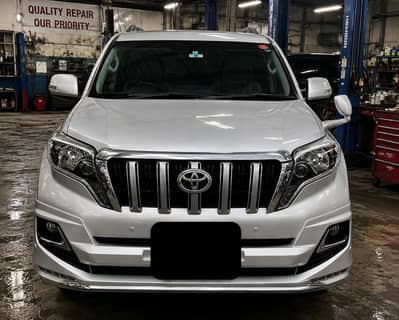 Toyota Prado silver colour