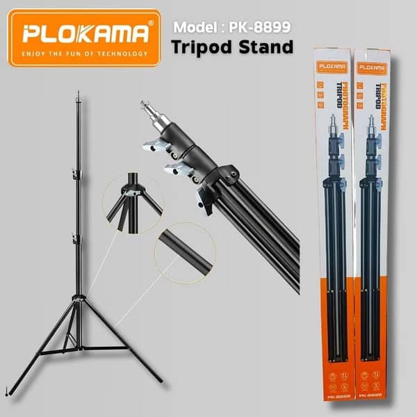 Plokama PK-8899 Photography Tripod Stand/Ring Light Stand