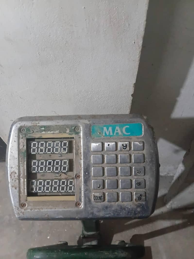 Digital scale 0