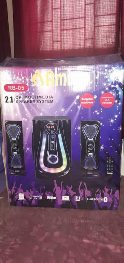 New Amigo boffers big sound full fast bass Bluetooth connected
