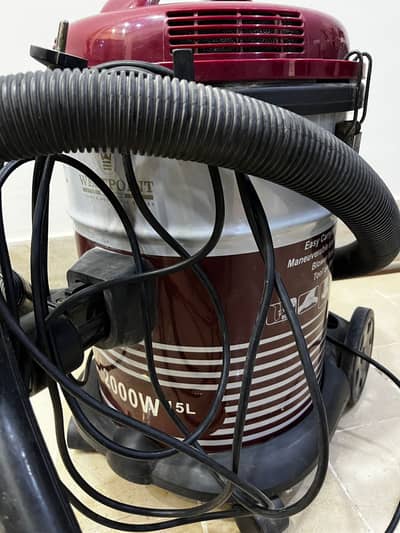 Westpoint 2000W 15L Heavy Duty Vacuum Cleaner – Good Working Condition