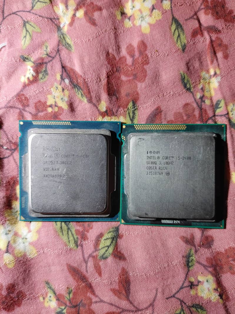 2 processor Intel core i5 2nd generation second Intel core i5 4th 0