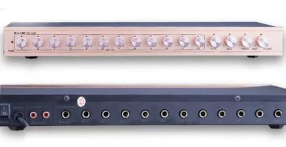 Ceer AK-12M Mixer - 12-Channel Audio Mixer