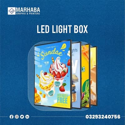 Advertising Display Stand / Indoor / Outdoor LED Light Box Boards