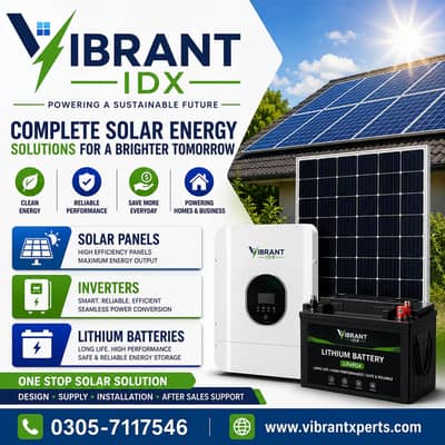 Commercial Solar System Pakistan | Industrial Solar Installation |