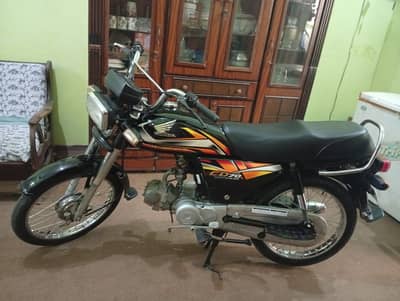 Buy Black Honda CD 70 2022 Model in Karachi