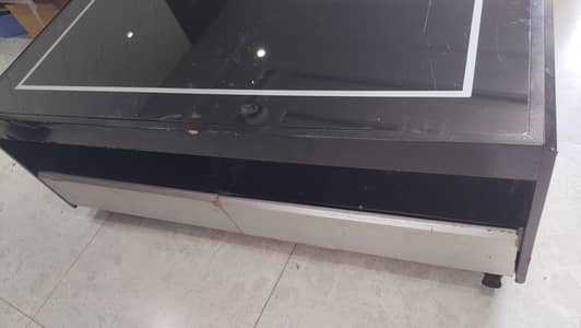 it's a used table