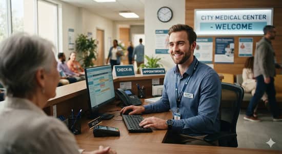 Hiring Receptionist (Male)