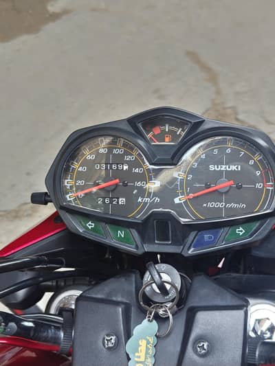 Suzuki Gr 150 2026 3170km showroom condition