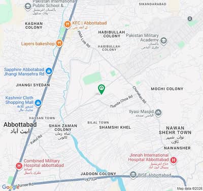 DIDIVABLE SOUTH OPEN PLOT WITH BOUNDARY WALL OF 35 MARLE SECOND FROM MAIN KAKUL ROAD FOR SALE