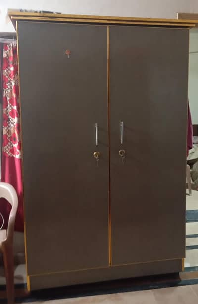 2 Door Wardrobe/Almari