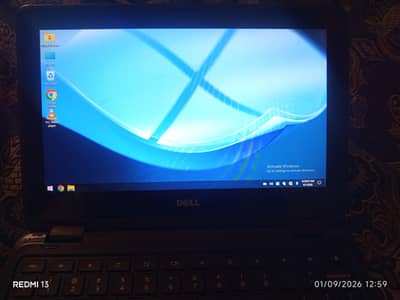 Dell Chromebook 11 4/16 in window touch bubble