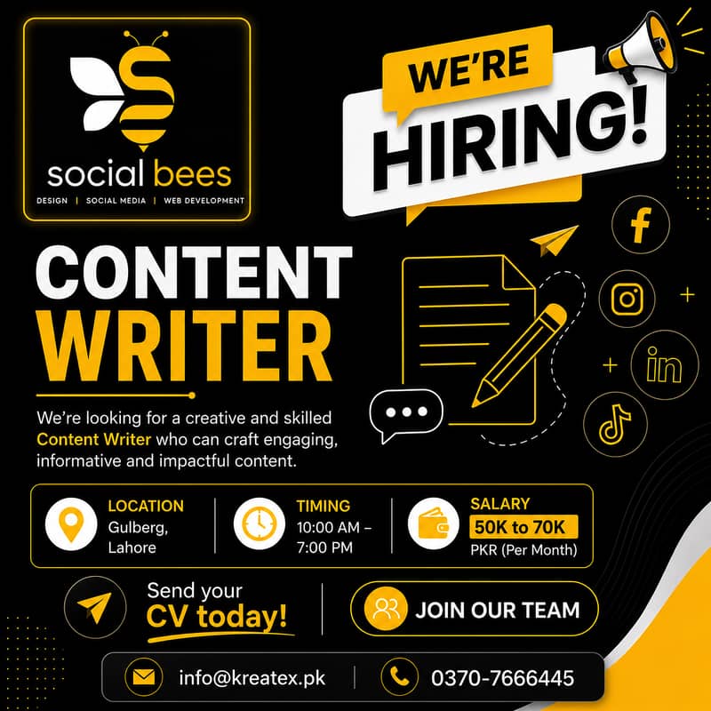 content Writer 0