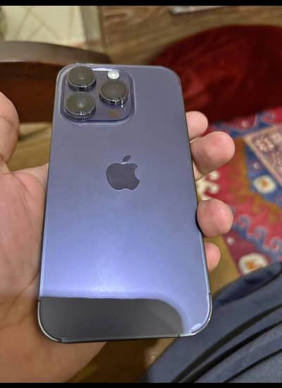 Apple iPhone 14 Pro deep purple  256 GB lush condition ma ha