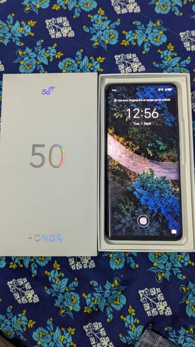 Honor 50 5g | 8, 256gb Non PTA | just Box Open