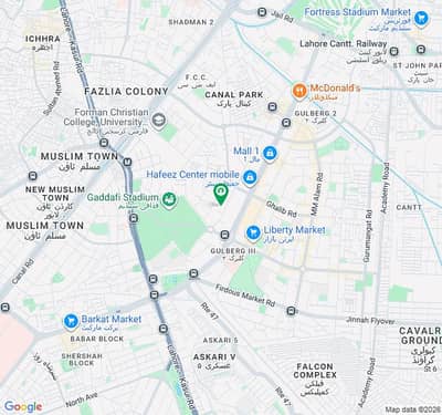 2 Kanal 5 Marla Commercial Plot For Sale Gulberg E1