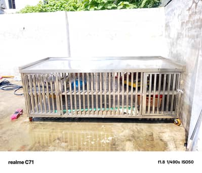 Stainless Steel Chicken Counter
