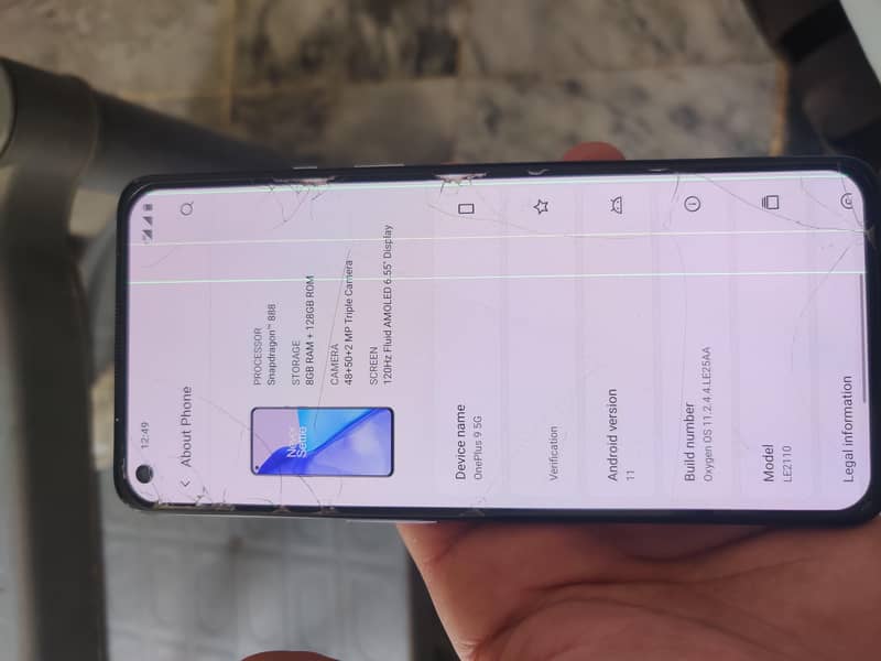 One Plus 9 5g 5