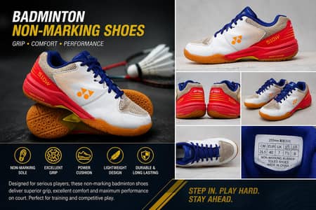 original yonex non marking shoes