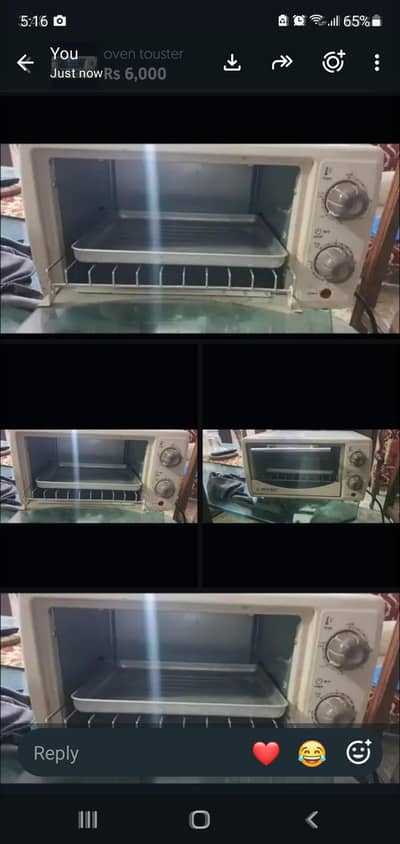 electric oven touster