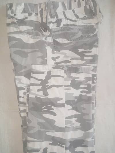 Camouflage commando 6 pocket trouser