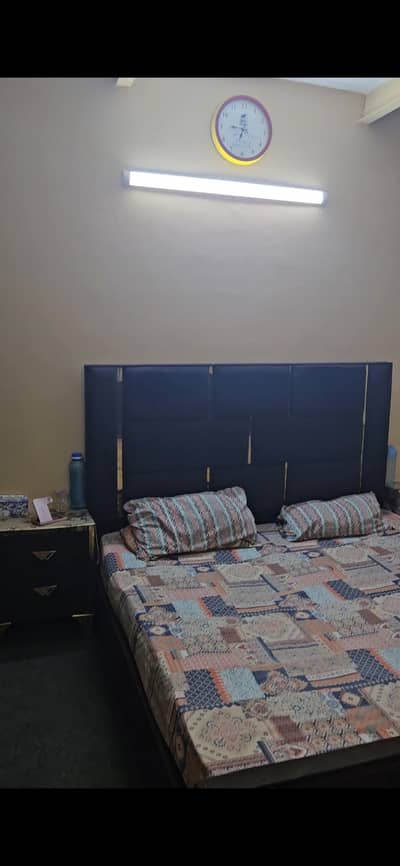 Double Bed + 2 Side Tables + Dressing + Sofa Cum Bed