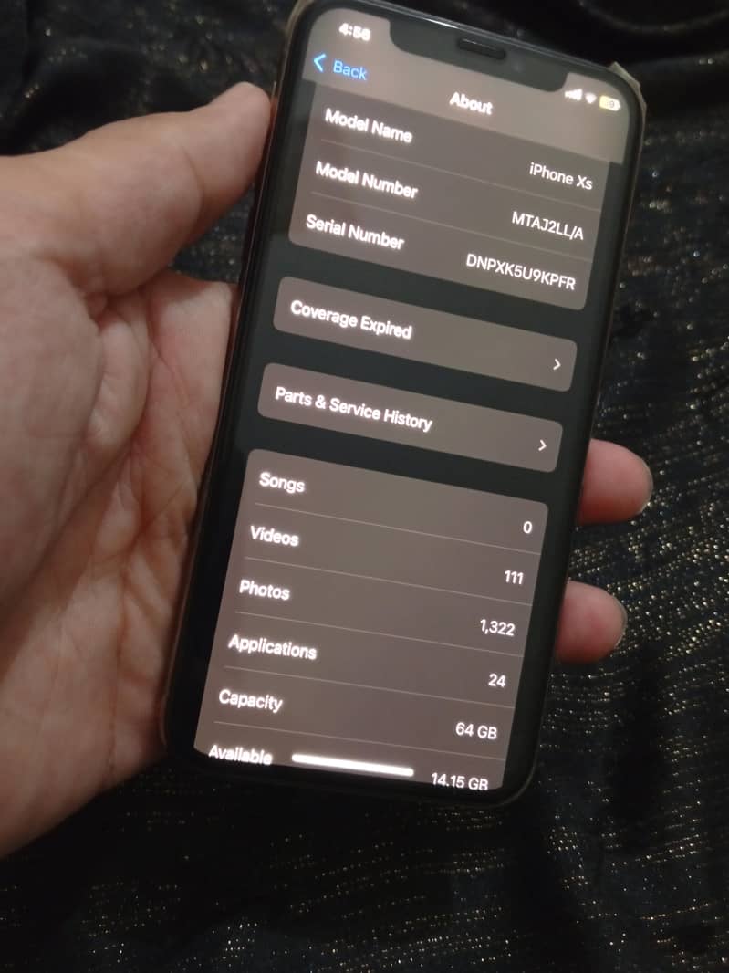 Apple iPhone XS (E SIM working ) 1