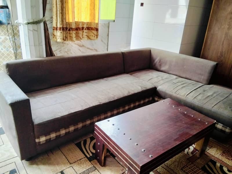 L shape sofa 1