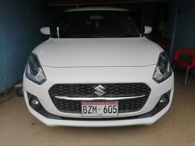 Suzuki Swift Glx 2024 white colour