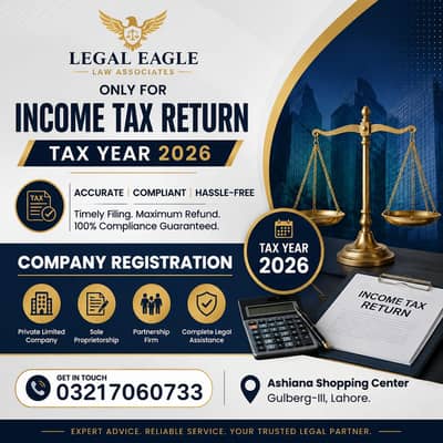 Tax year 2026 Income Tax Returns Filling