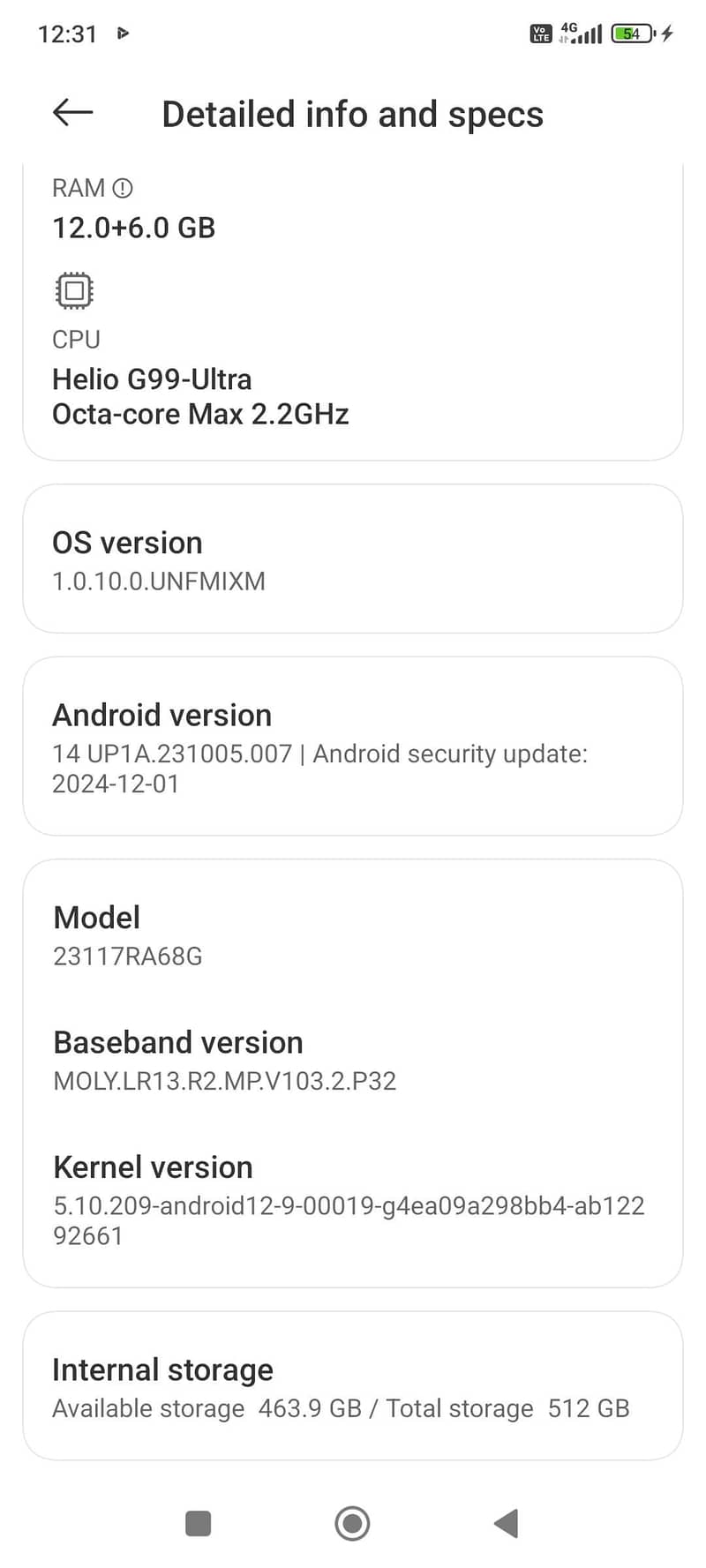 REDMI NOTE 13 pro 12+6/512 9
