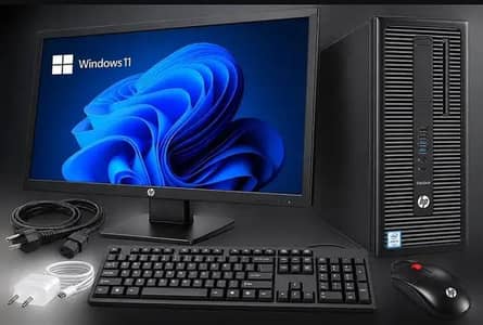 i5 4generation 16gb ram 256gb SSD 750gb 24inch borderles led