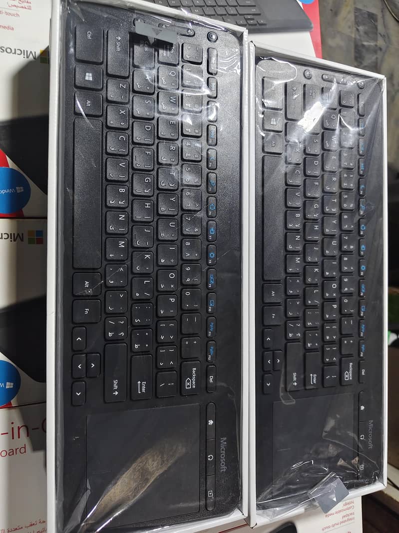Microsoft touchpad wireless keyboard tv smart logitech 0