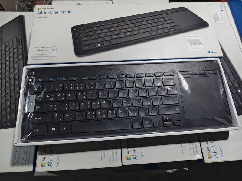 Microsoft touchpad wireless keyboard tv smart logitech 7