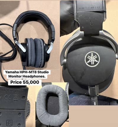 Yamaha HPH-MT8 Studio Monitor Headphone /Pinao/Keyboard/Guitar/Bass/