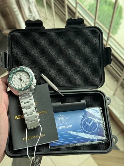 Addiesdive ad2507 turtle diver mans watch
