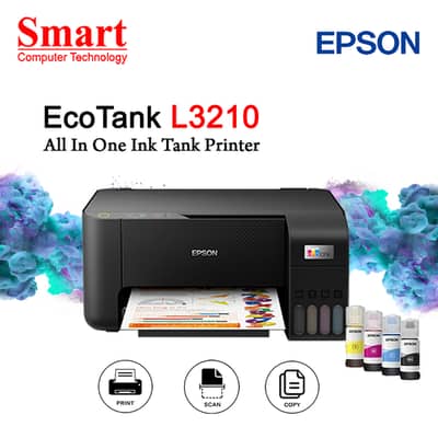 Epson EcoTank L3210 A4 All-in-One Ink Tank Printer