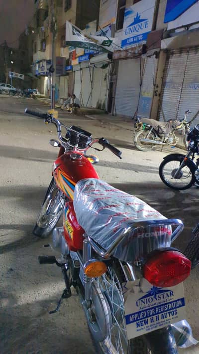 Honda CG 125.10by10 New 2026 red color