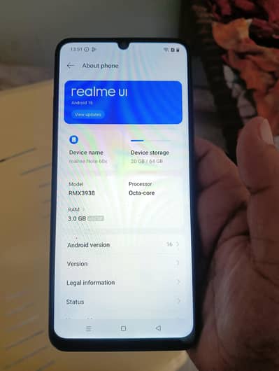 Realme Note 60x
